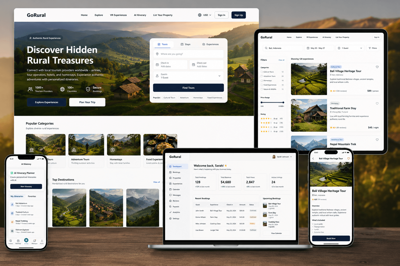 GoRural project preview